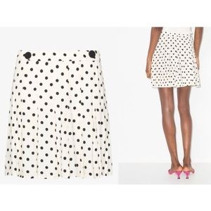 Reformation Portia Pleated Mini Skirt - Size 6 NWOT